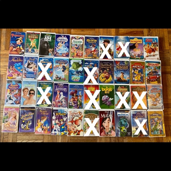 Disney VHS tapes - Picture 1 of 4